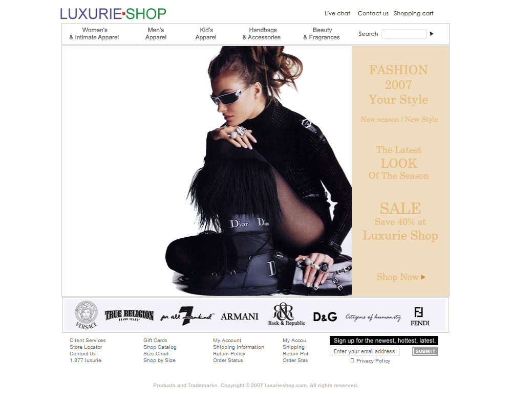 Luxurie Shop